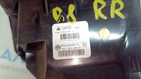 Right outer fender light for VW Passat B8 16-19 USA, halogen, dark, scratches, worn