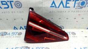 Left inner trunk lid light for VW Passat B8 16-19 USA, dark, scratches