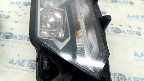 Left front headlight VW Passat b8 16-19 USA halogen, polished, web