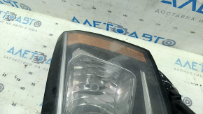 Left front headlight VW Passat b8 16-19 USA halogen, polished, web