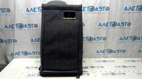 Left rear seat backrest Nissan Altima 19-22 black cloth fwd, dented