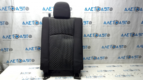 Left rear seat back, 3rd row, Dodge Journey 11-19, black cloth, dented