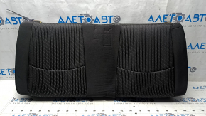 Rear seat cushion, 3rd row, Dodge Journey 11-19, black cloth, wrinkled