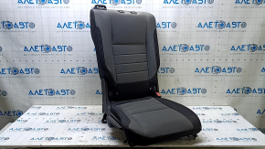 Rear seat, 2nd row, right, Ford Escape MK3 13, black and gray cloth, dry cleanable