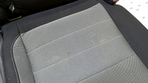 Rear seat, 2nd row, right, Ford Escape MK3 13, black and gray cloth, dry cleanable