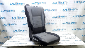 Rear seat, 2nd row, right, Ford Escape MK3 2017-2019, black and gray cloth, dry cleanable