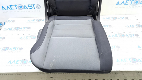Rear seat, 2nd row, right, Ford Escape MK3 2017-2019, black and gray cloth, dry cleanable