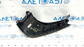 Left trunk door trim for Mazda CX-50 23-25, black, broken fastener