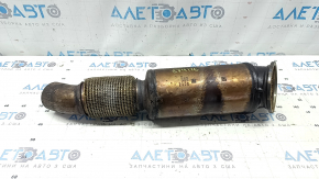BMW X5 G05 19-23 3.0T catalytic converter mesh is torn