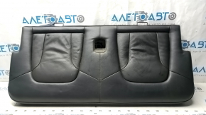 Rear seat cushion, 3rd row, Audi Q7 4L 10-15, black leather