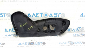 Left side driver's seat cover for a Jeep Cherokee KL 16-23, black, electrically powered, scratches, broken mount