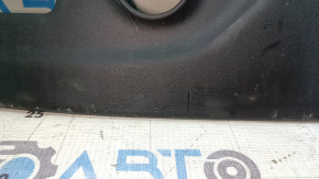 Left side driver's seat cover for a Jeep Cherokee KL 16-23, black, electrically powered, scratches, broken mount