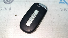 Jeep Cherokee KL 14-23 smart key, 5 buttons, worn, chrome chipped