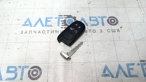 Jeep Cherokee KL 14-23 smart key, 5 buttons, worn, chrome chipped