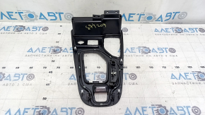 Jeep Cherokee KL 19-23 center console trim, gloss black with indicator, scratches