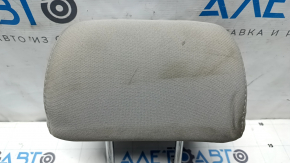 Hyundai Sonata 15-17 rear right headrest, gray cloth, dry-cleanable