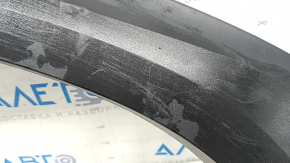 Rear left fender arch trim for Mazda CX-50 23-25, structure with mudguard, scratches, broken mount
