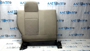Right rear seat backrest for Jeep Compass 11-16, brown cloth