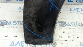 Rear right fender arch trim Mazda CX-50 23-25 structure with mudguard, scratches, broken fasteners, broken fastener, punctured