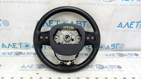 Jeep Cherokee KL 14-21 leather steering wheel, black, heated, worn, scratches