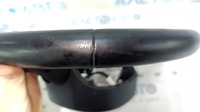 Jeep Cherokee KL 14-21 leather steering wheel, black, heated, worn, scratches