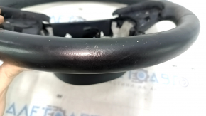 Jeep Cherokee KL 14-21 leather steering wheel, black, heated, worn, scratches