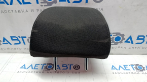 Kia Optima 16-18 rear left headrest, black cloth, dry-cleanable