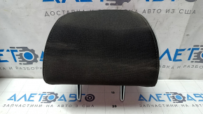Kia Optima 16-18 rear right headrest, black cloth, dry-cleanable