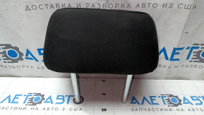 Kia Optima 16-18 rear right headrest, black cloth, dry-cleanable