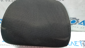 Kia Optima 16-18 rear left headrest, black cloth, dry-cleanable