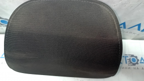 Kia Optima 16-18 rear right headrest, black cloth, dry-cleanable