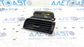 Driver's side air vent for the front panel of the VW Passat B8 16-19 USA, black, scratches
