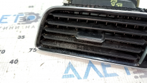 Driver's side air vent for the front panel of the VW Passat B8 16-19 USA, black, scratches