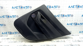 Mazda CX-50 23-25 rear right door panel, black leather, black cloth insert