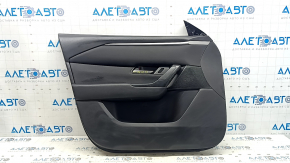 Mazda CX-50 2023-2025 front left door trim, black leather, black cloth insert
