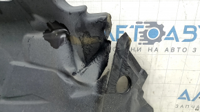 Front right rear fender liner Mercedes GLC 16-22, torn, dented