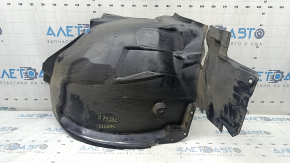 Front left rear fender liner Mercedes GLC 16-22, torn, dented