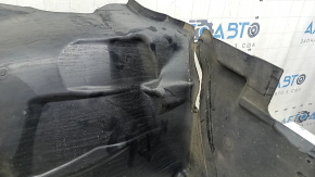 Front left rear fender liner Mercedes GLC 16-22, torn, dented