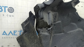 Front left rear fender liner Mercedes GLC 16-22, torn, dented