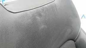 Mazda CX-50 23-24 passenger seat back upholstery, black leatherette, stains