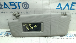 Left sun visor for VW Passat b8 16-19 USA, gray, without hook, without backlight, for cleaning