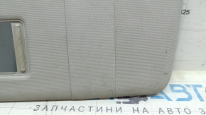 Left sun visor for VW Passat b8 16-19 USA, gray, without hook, without backlight, for cleaning