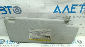 Left sun visor for VW Passat b8 16-19 USA, gray, without hook, without backlight, for cleaning