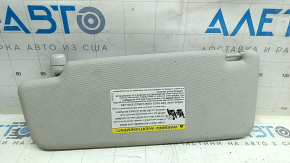 Right sun visor for VW Passat b8 16-19 USA, gray, without hook, without backlight, for cleaning