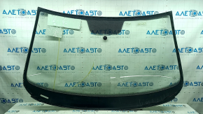 VW Passat B8 16-19 USA windshield with chips, impacts, sand, air along the edge, scratches