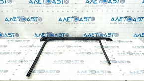 Upper rear right door molding with glass seal for Mazda CX-50 23-25 black