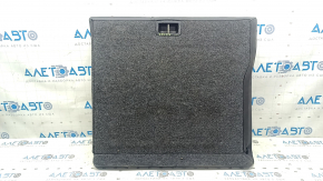 Right rear seat backrest VW Passat b8 16-19 USA black leather with black stitching, perforation