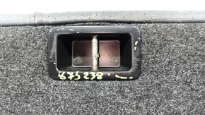 Right rear seat backrest VW Passat b8 16-19 USA black leather with black stitching, perforation