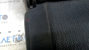 Rear row of seats 3 row Nissan Pathfinder 13-16 velour black, dirty