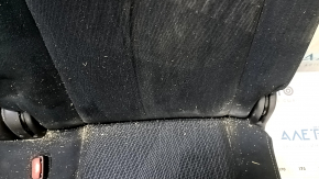 Rear row of seats 3 row Nissan Pathfinder 13-16 velour black, dirty